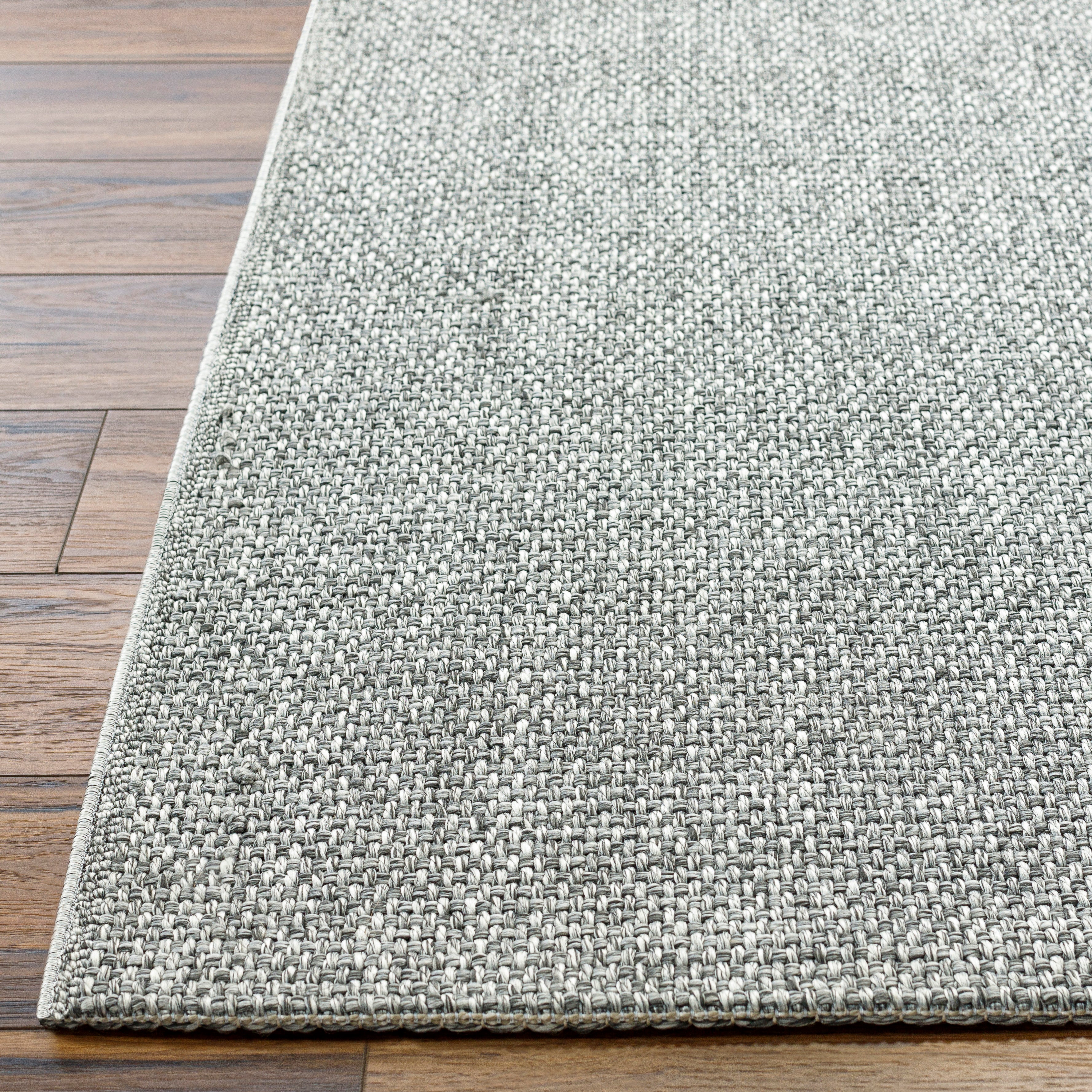 Becki Owens Birdie Silver Woven Rug 5-Rugs - indoor/outdoor Surya
