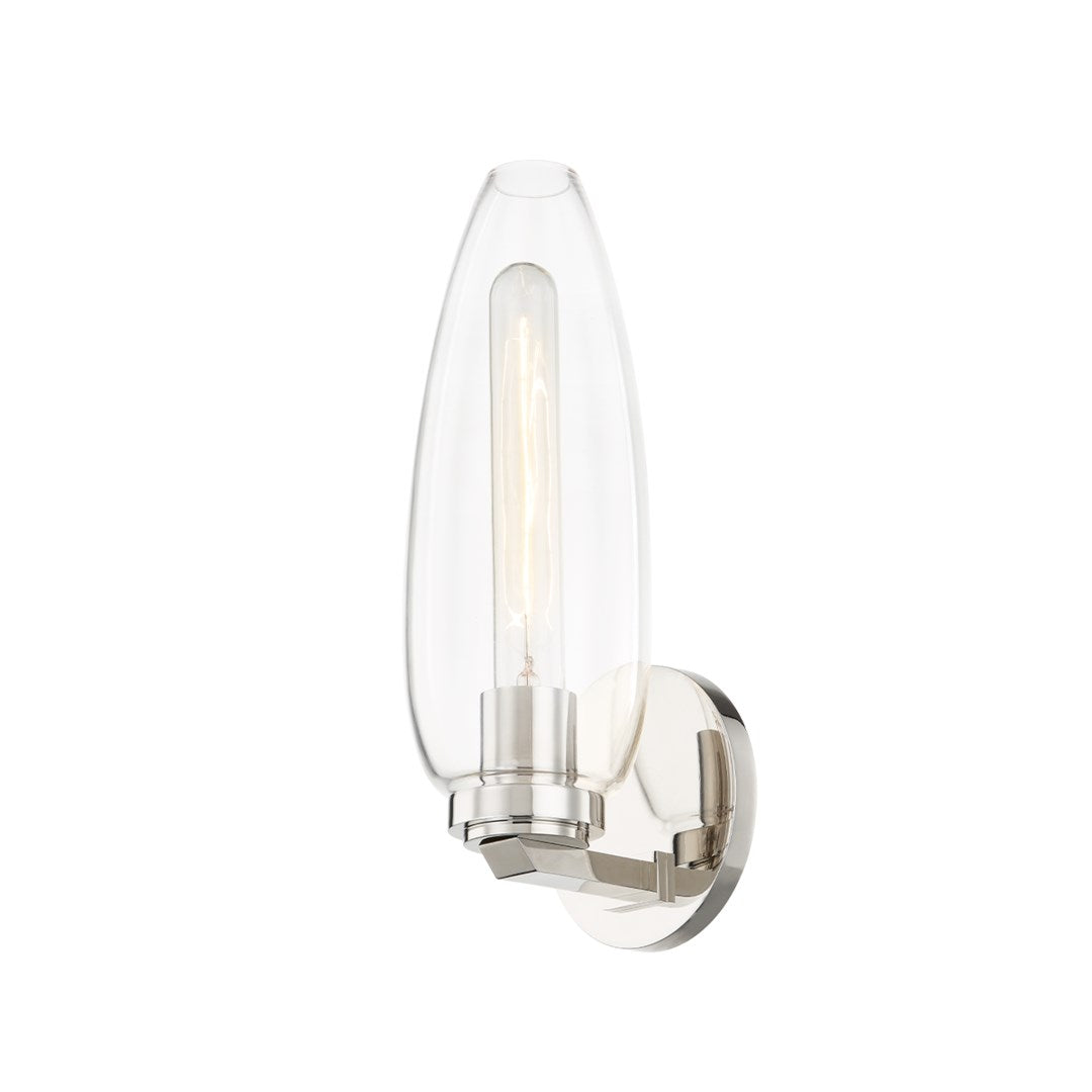 Fresno Wall Sconce LIGHTING - sconce Hudson Valley Lighting Polished Nickel