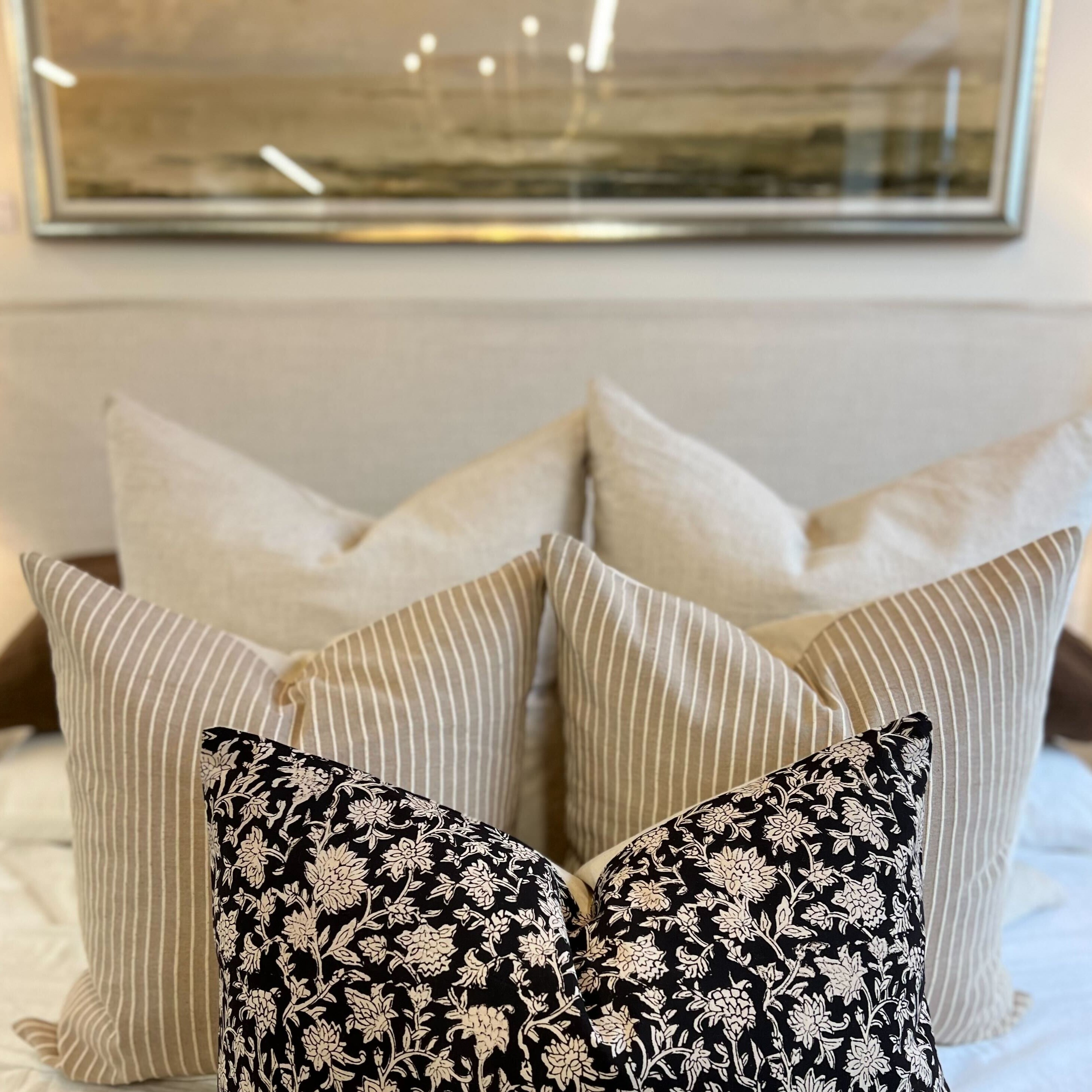 Louis Pillow Cover 1 - PILLOWS - Thai - neutral Rug & Weave Pillows