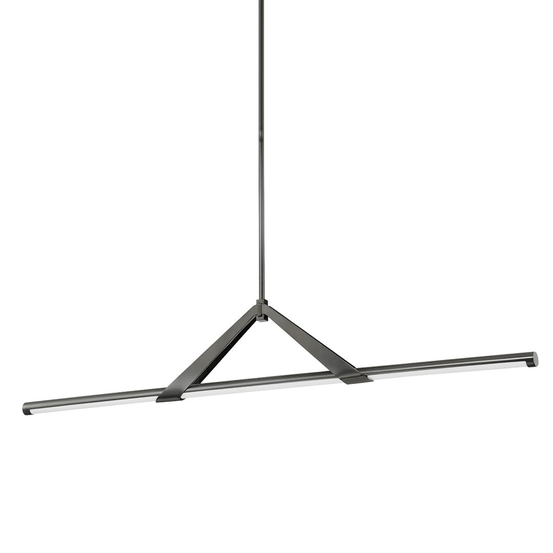 Jonas Linear Pendant LIGHTING - pendant Hudson Valley Lighting Black