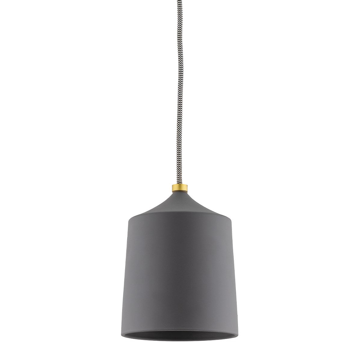 Megan Pendant LIGHTING - pendant Hudson Valley Lighting Matte Black Aged Brass