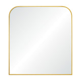 Nadia Wall Mirror 100 - a - wall mirror Renwil Gold