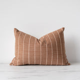 Hazelnut Woven Pillow Cover 1 - PILLOWS - Thai - neutral Rug & Weave Pillows 14" x 20"