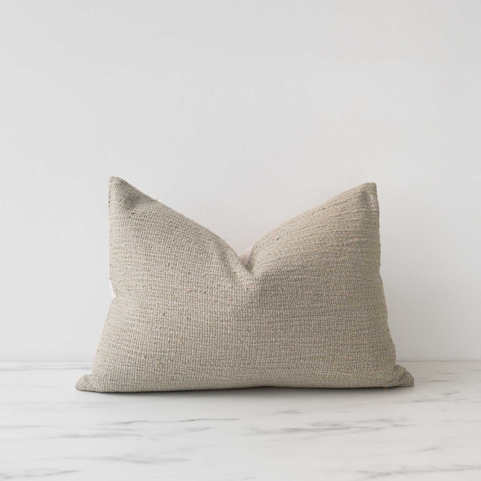 Pierre Woven Pillow Cover 1 - PILLOWS - Thai - neutral Rug & Weave Pillows