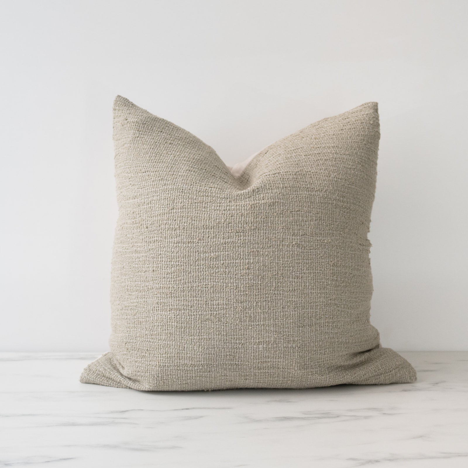 Pierre Woven Pillow Cover 1 - PILLOWS - Thai - neutral Rug & Weave Pillows