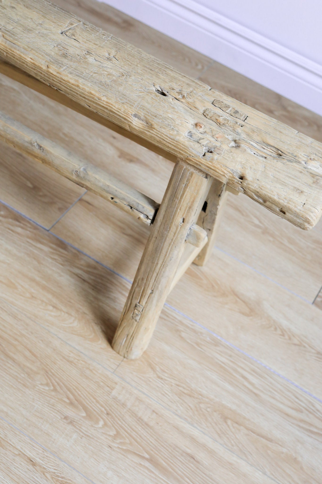 Edgar Vintage Bench - Natural 5-VINTAGE-bench Hauer Market