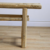Edgar Vintage Bench - Natural 5-VINTAGE-bench Hauer Market