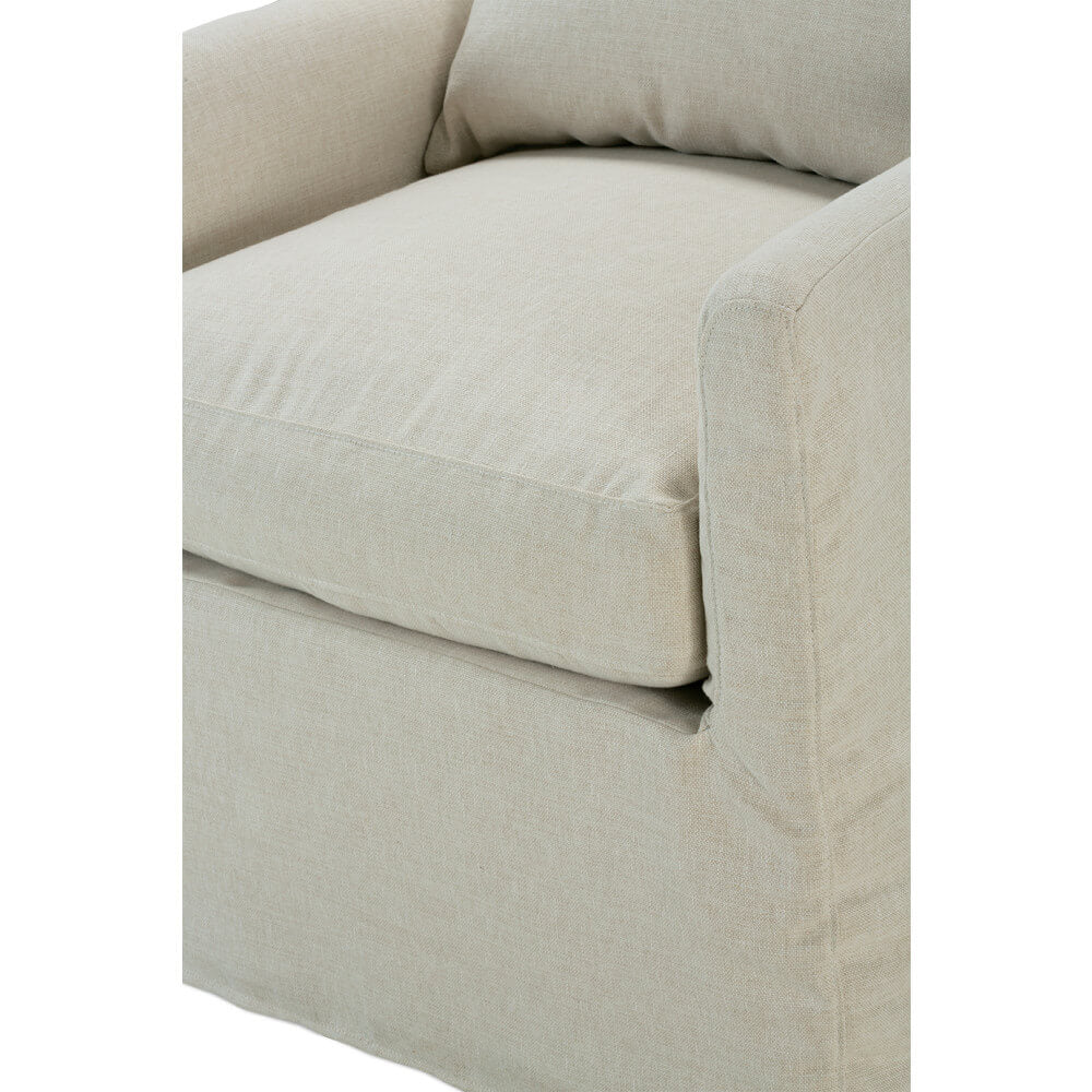 Custom Lilah Slip Swivel Glider Chair (Copy) FURNITURE - floor model Rowe Furniture