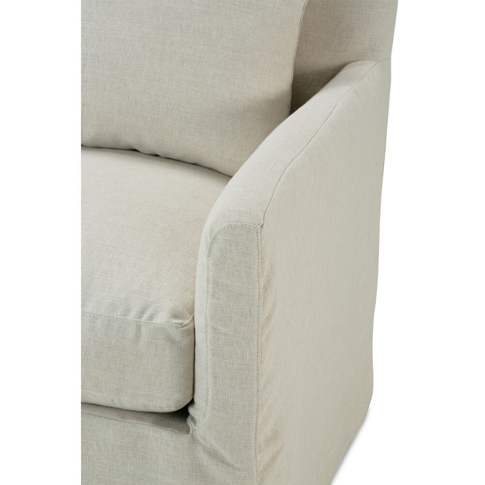 Custom Lilah Slip Swivel Glider Chair (Copy) FURNITURE - floor model Rowe Furniture