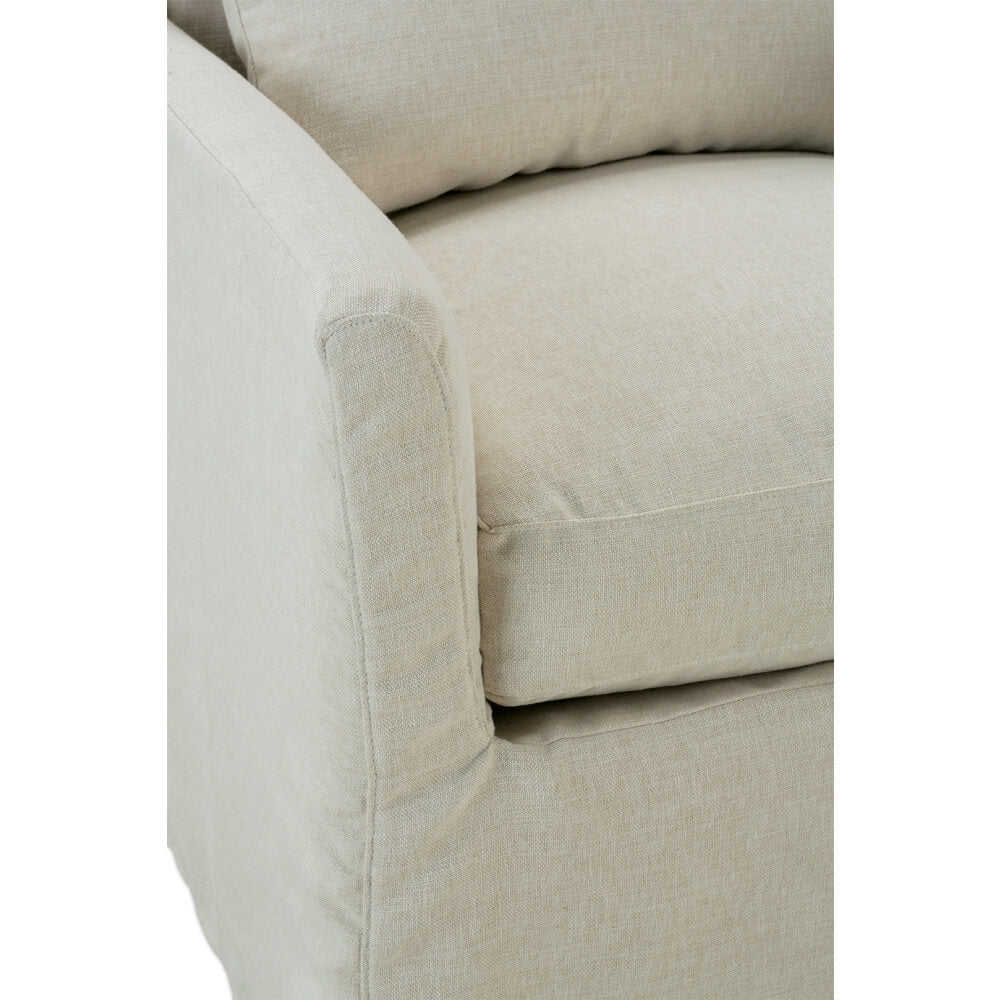 Custom Lilah Slip Swivel Glider Chair (Copy) FURNITURE - floor model Rowe Furniture