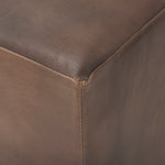 Minerva Leather Ottoman 12 - FURNITURE - bar/counter stool Mercana