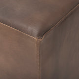 Minerva Leather Ottoman 12 - FURNITURE - bar/counter stool Mercana
