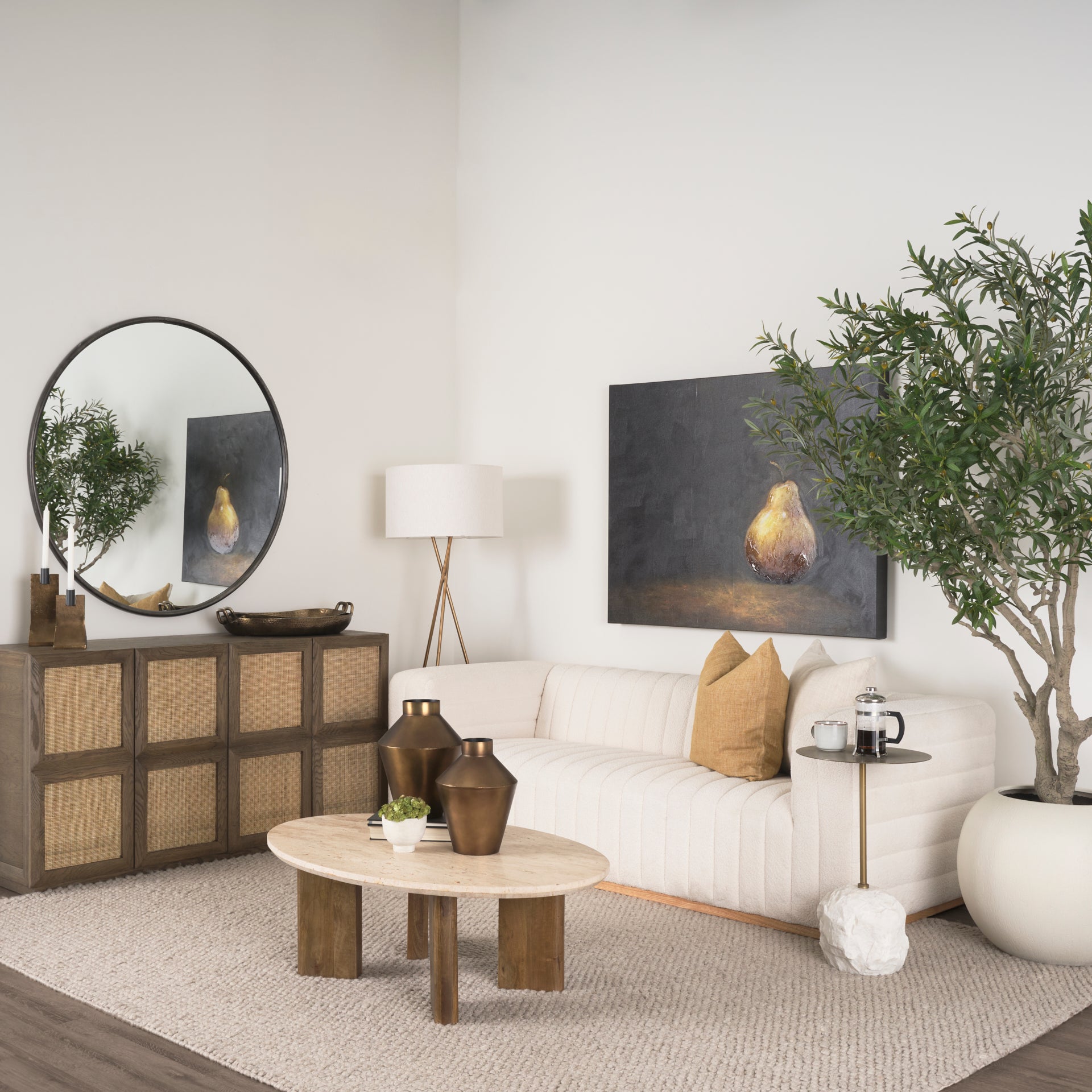 Simona Coffee Table FURNITURE - coffee tables Mercana