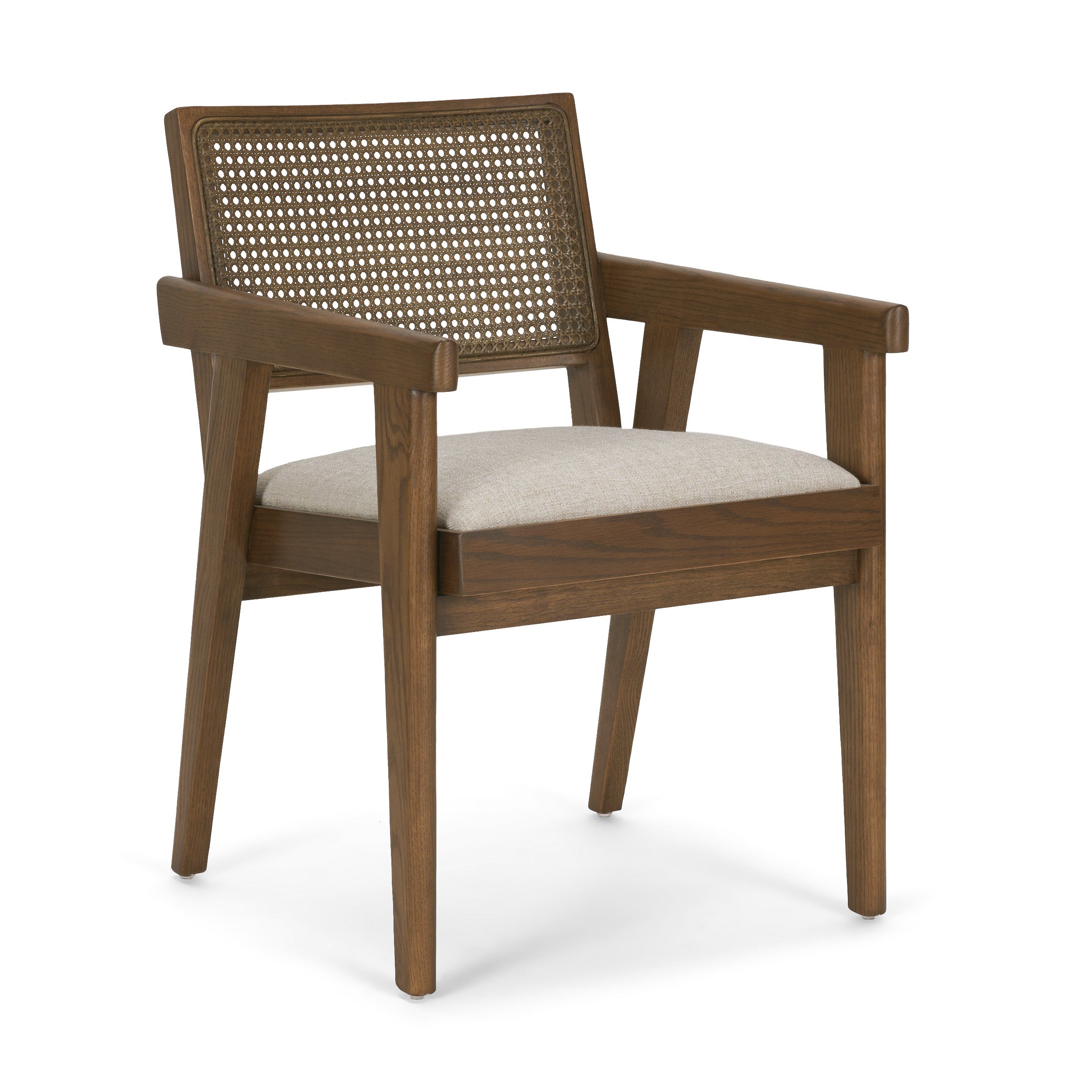 Rei Dining Armchair - Set of 2 FURNITURE - dining chairs Mercana Brown