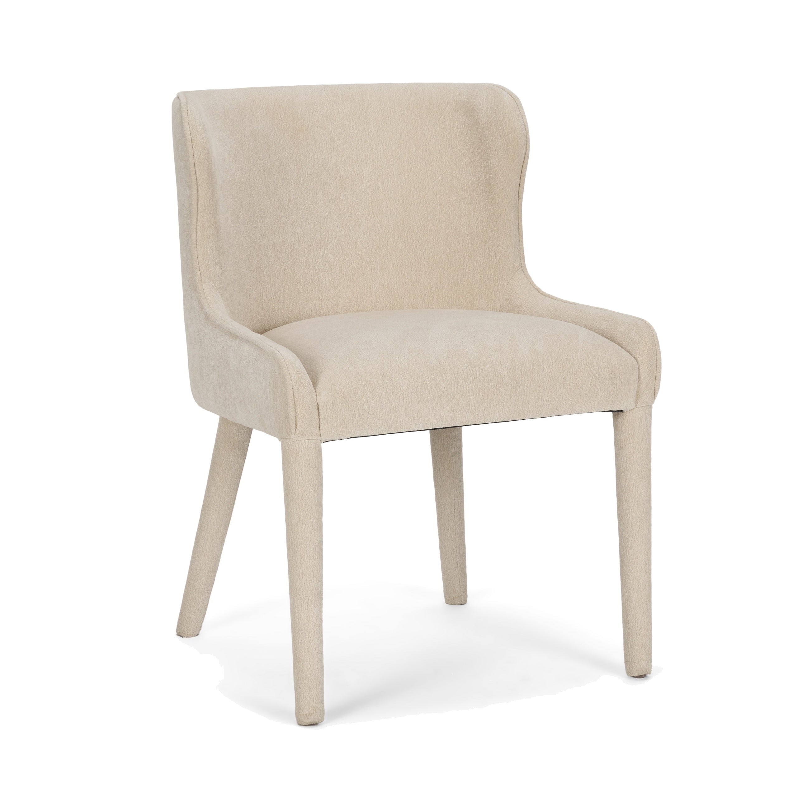 Norlan Dining Chair - set of 2 FURNITURE - dining chairs Mercana Cream Chenille