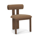 Tristan Dining Chair - set of 2 FURNITURE - dining chairs Mercana Mocha Fabric