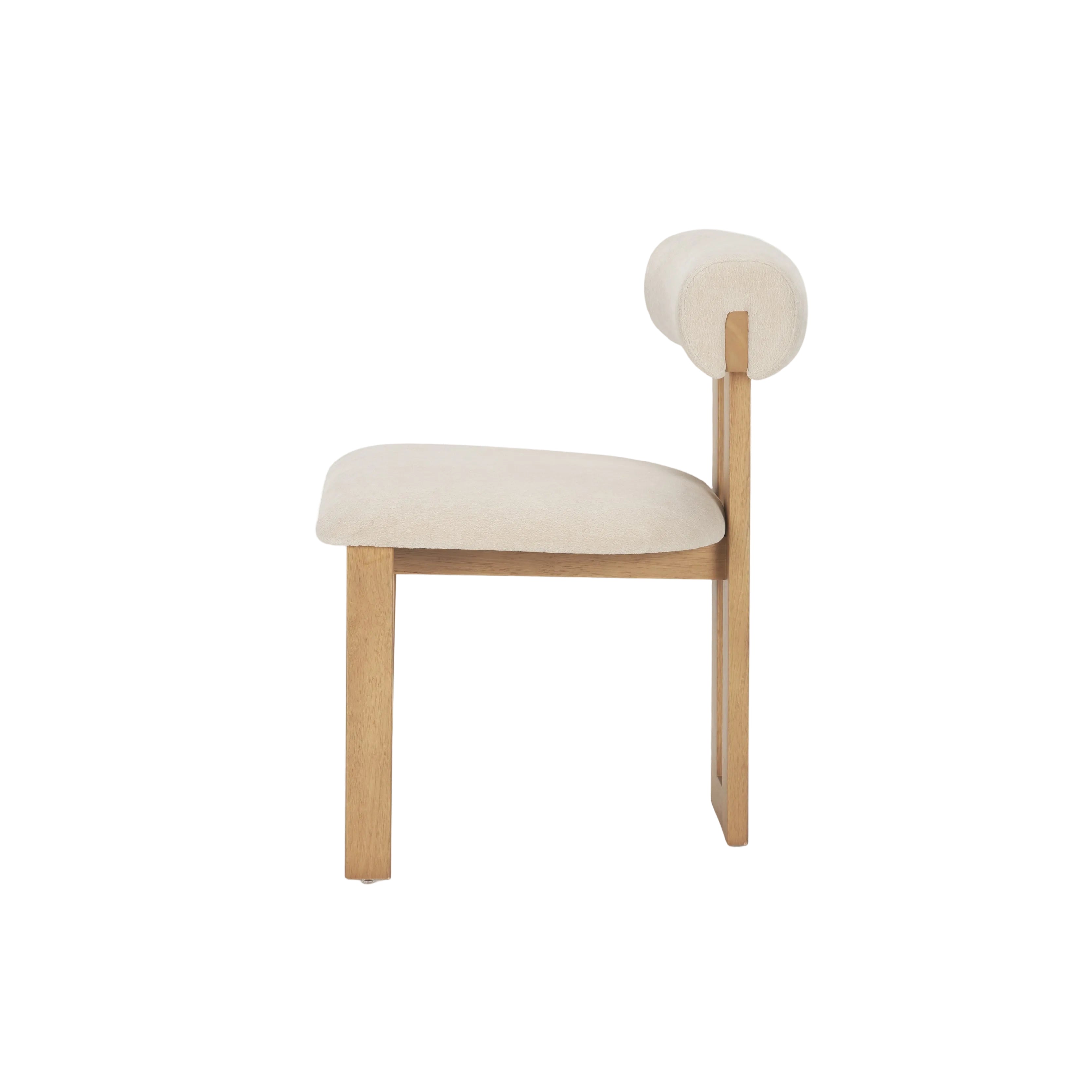 FLOOR MODEL - Tristan Dining Chair - Cream Chenille - set of 2 FURNITURE - floor model Mercana