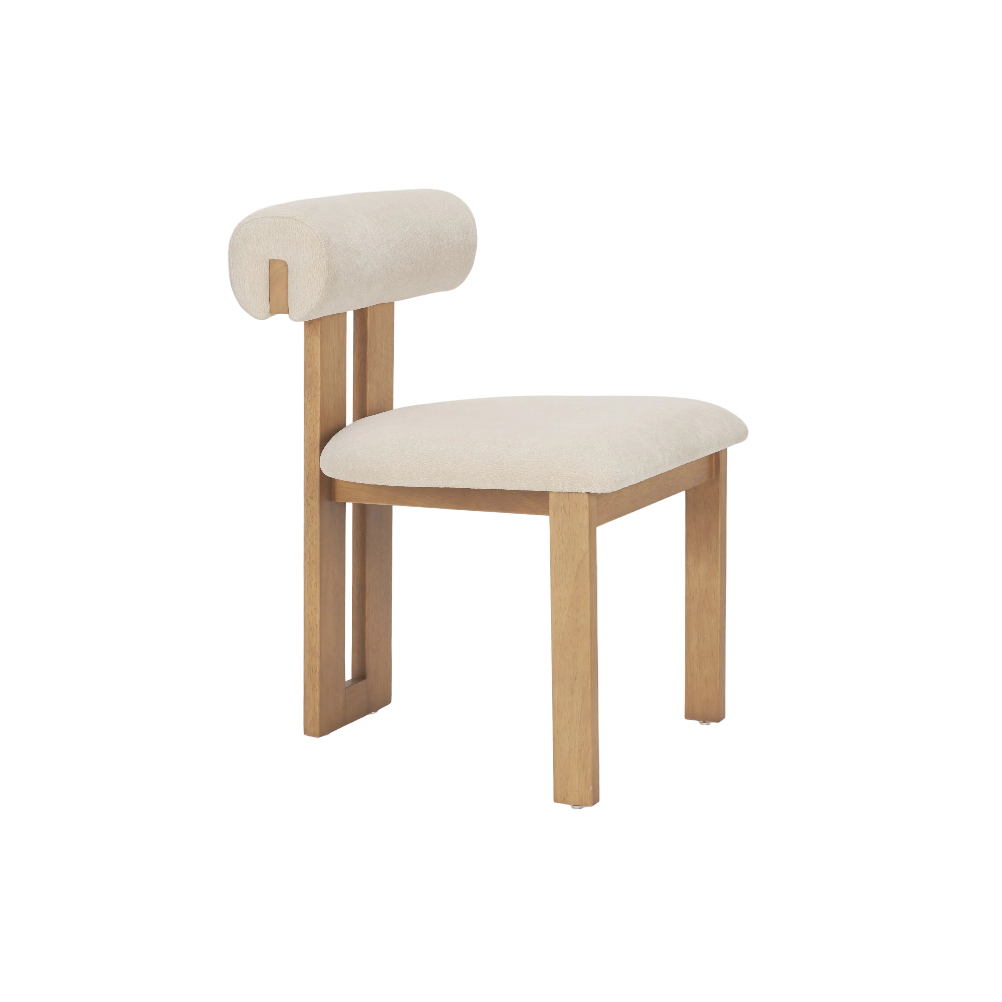 FLOOR MODEL - Tristan Dining Chair - Cream Chenille - set of 2 FURNITURE - floor model Mercana