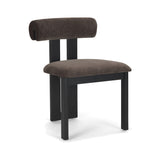 Tristan Dining Chair - set of 2 FURNITURE - dining chairs Mercana Charcoal Chenille