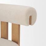 FLOOR MODEL - Tristan Dining Chair - Cream Chenille - set of 2 FURNITURE - floor model Mercana