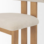 FLOOR MODEL - Tristan Dining Chair - Cream Chenille - set of 2 FURNITURE - floor model Mercana
