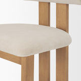 FLOOR MODEL - Tristan Dining Chair - Cream Chenille - set of 2 FURNITURE - floor model Mercana