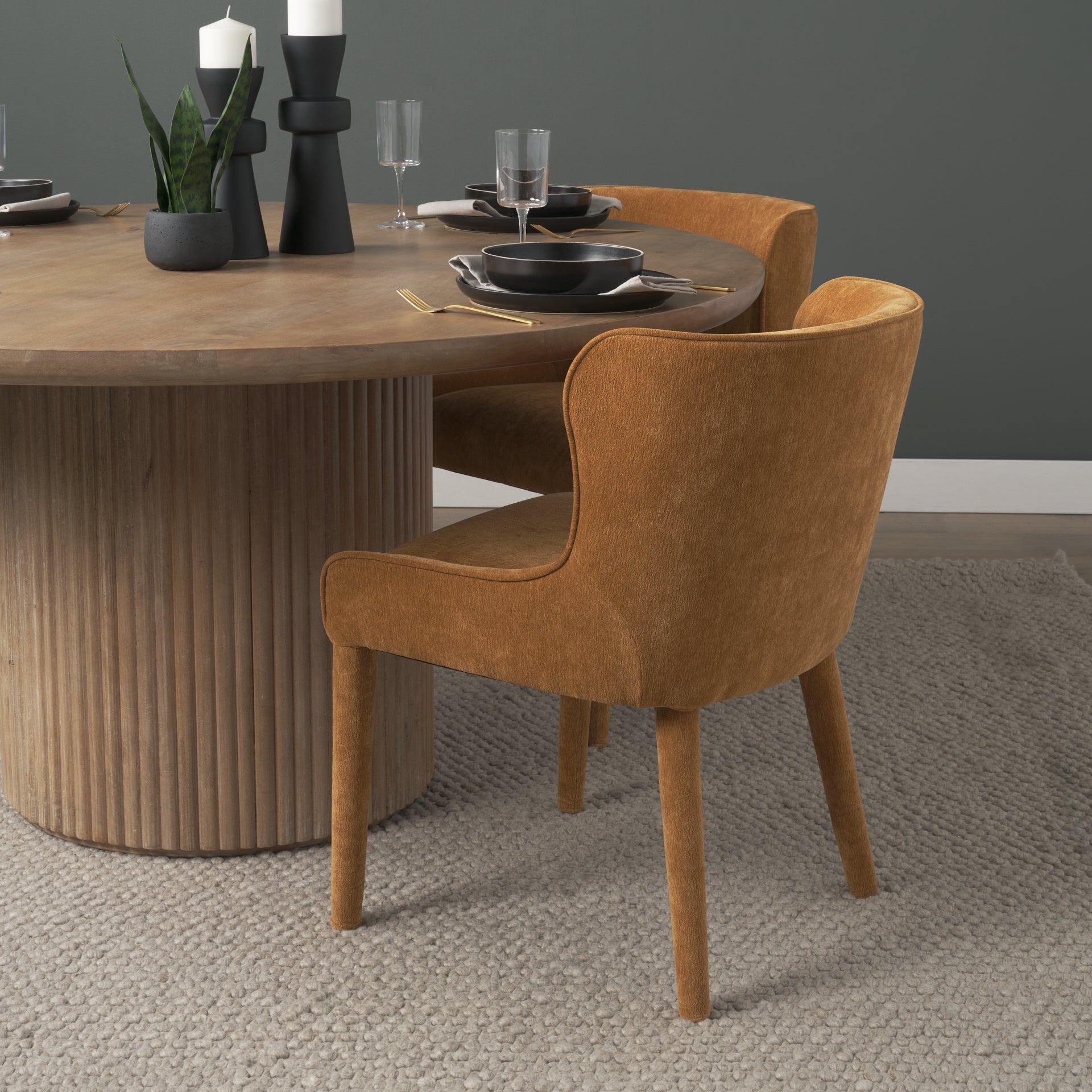 Norlan Dining Chair - set of 2 FURNITURE - dining chairs Mercana