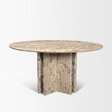 Riva Marble Round Dining Table