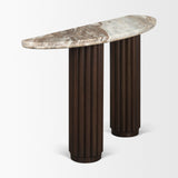 Marty Half Moon Console Table