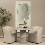Rava Marble Round Dining Table