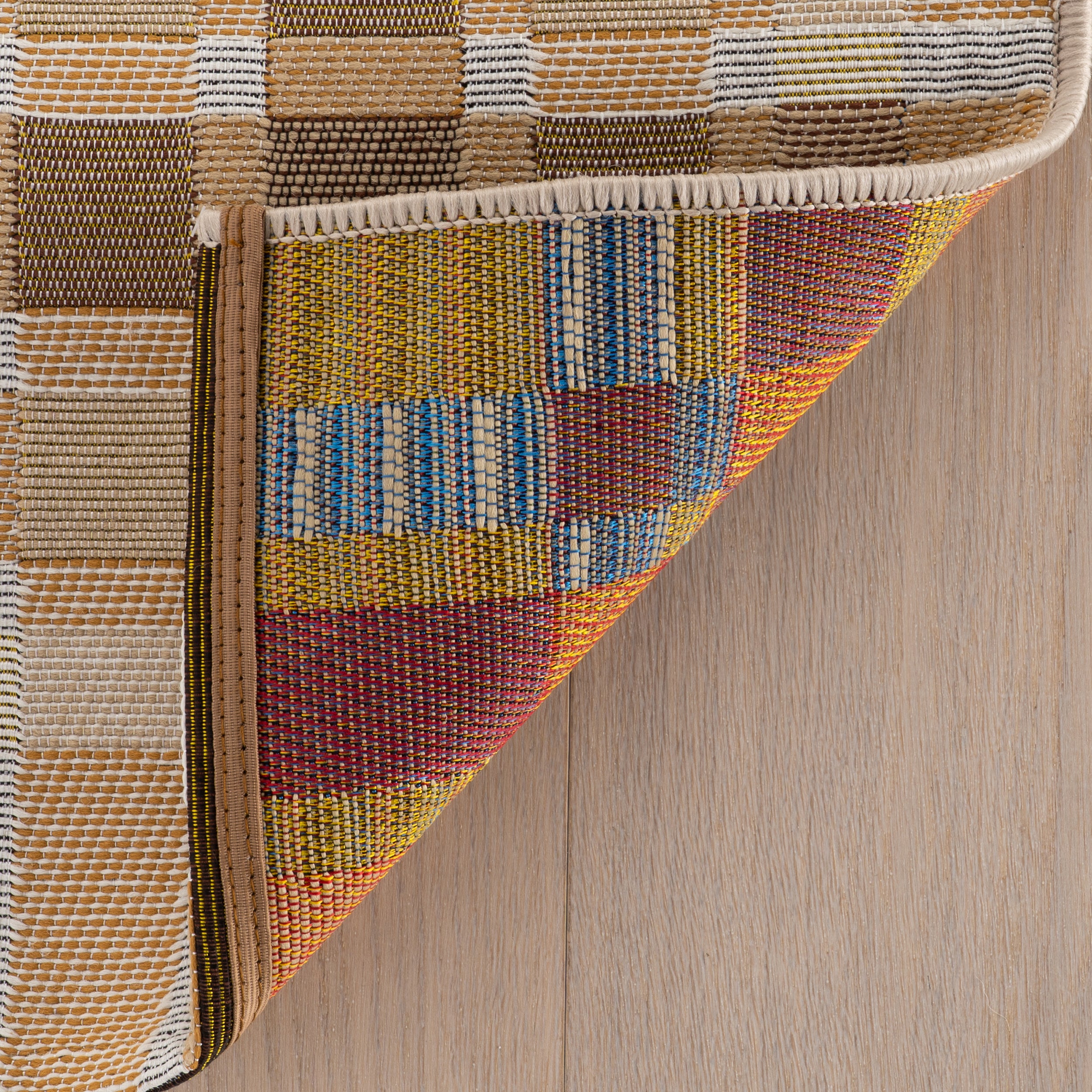 Mesael Modern Plaid Indoor Rug RUGS - synthetic Dash & Albert