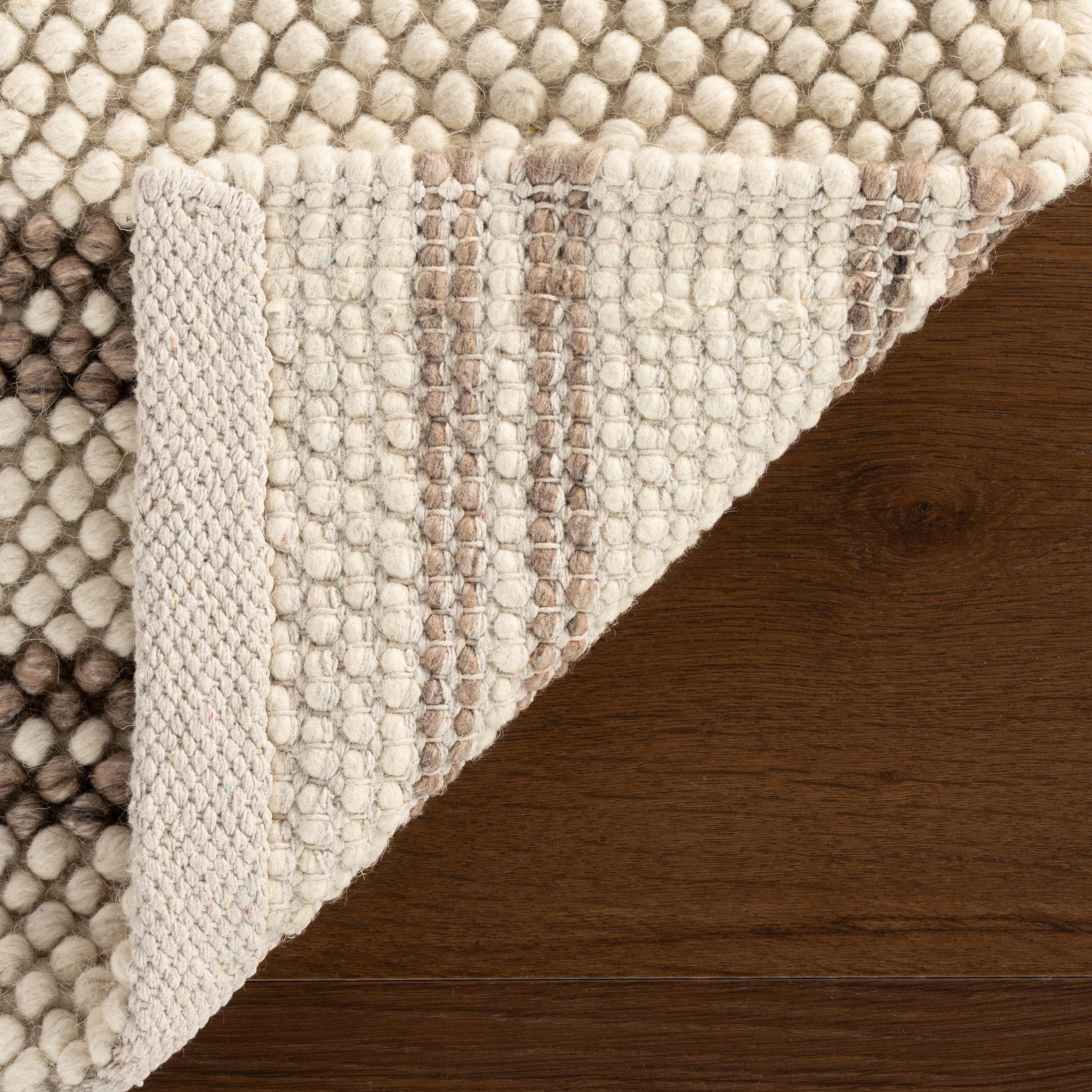 Venit Modern Striped Farmhouse Rug RUGS - wool Dash & Albert