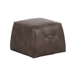 Aiden Ottoman / Dark Brown 6 - FURNITURE - ottoman Sunpan