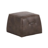 Aiden Ottoman / Dark Brown 6 - FURNITURE - ottoman Sunpan