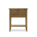 Eton 3 Drawer Side Table FURNITURE - side table Bramble