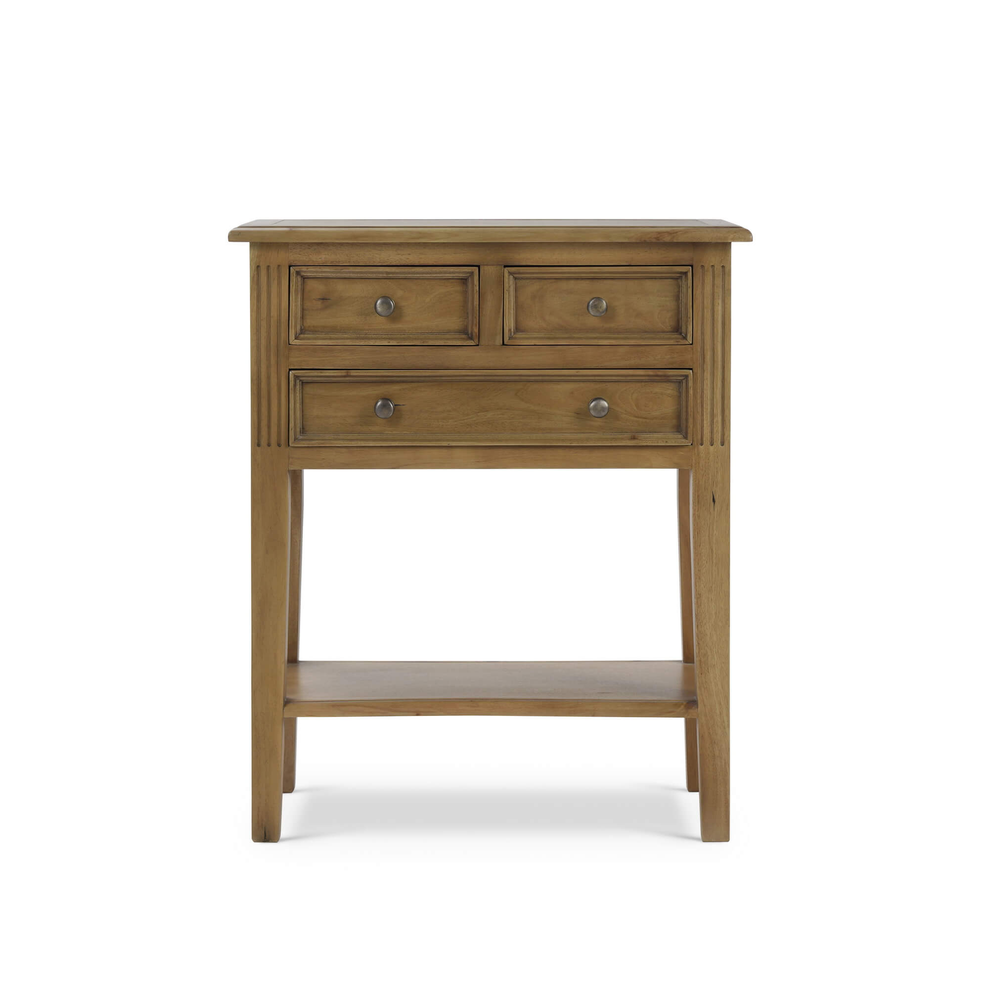 Eton 3 Drawer Side Table FURNITURE - side table Bramble