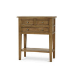 Eton 3 Drawer Side Table FURNITURE - side table Bramble
