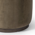 Sinclair Round Ottoman FURNITURE - ottoman Four Hands