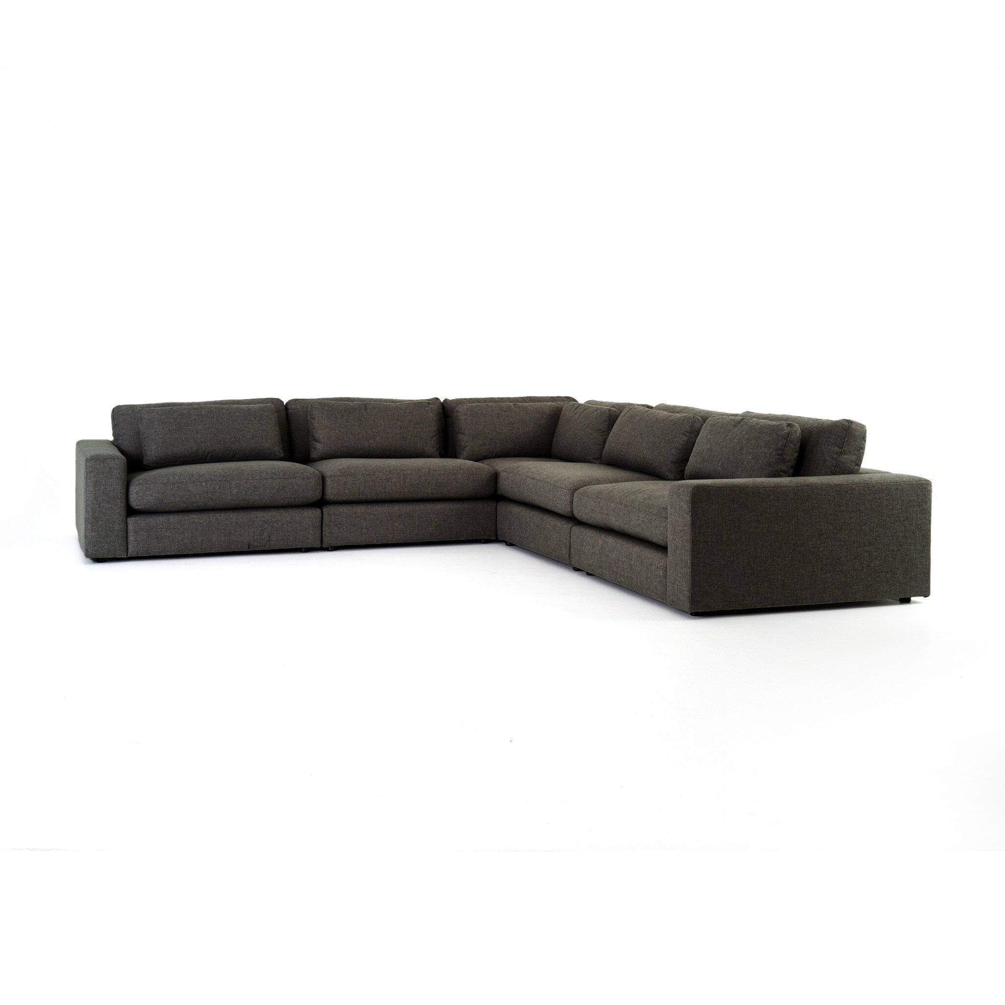 Bloor 5-Piece Sectional FURNITURE - sectionals Four Hands Landale Charcoal