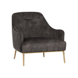 Camen Lounge Chair FURNITURE - lounge chair Sunpan Nono Shitake