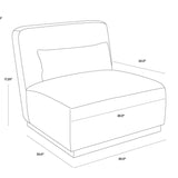 Caronia Swivel Lounge Chair FURNITURE - outdoor lounge chair Sunpan