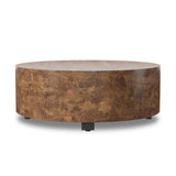 Hudson Round Coffee Table FURNITURE - coffee table Four Hands