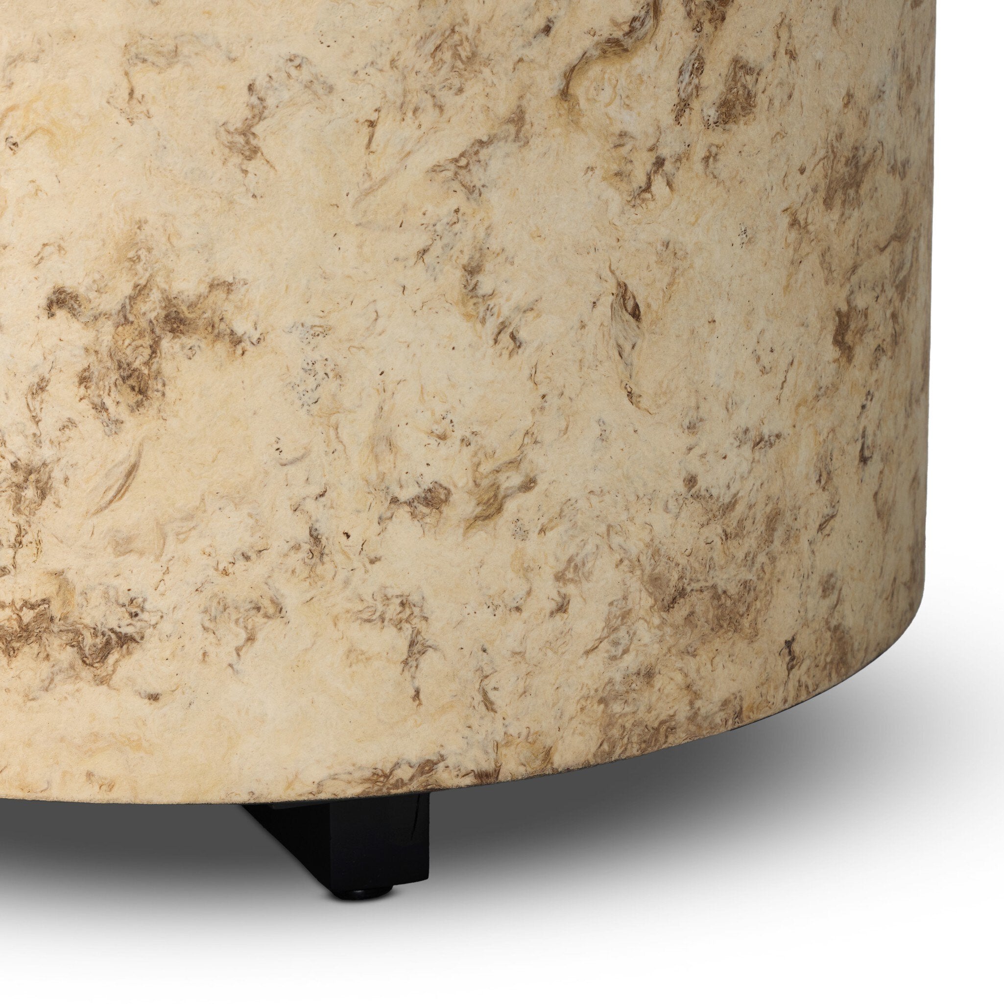 Hudson Round End Table FURNITURE - end table Four Hands
