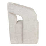 Kelric Wheeled Dining Armchair FURNITURE - dining chair Sunpan