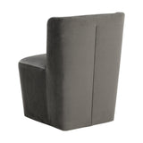 Almira Wheeled Dining Chair FURNITURE - dining chair Sunpan