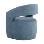 Loryn Wheeled Dining Armchair FURNITURE - dining chair Sunpan