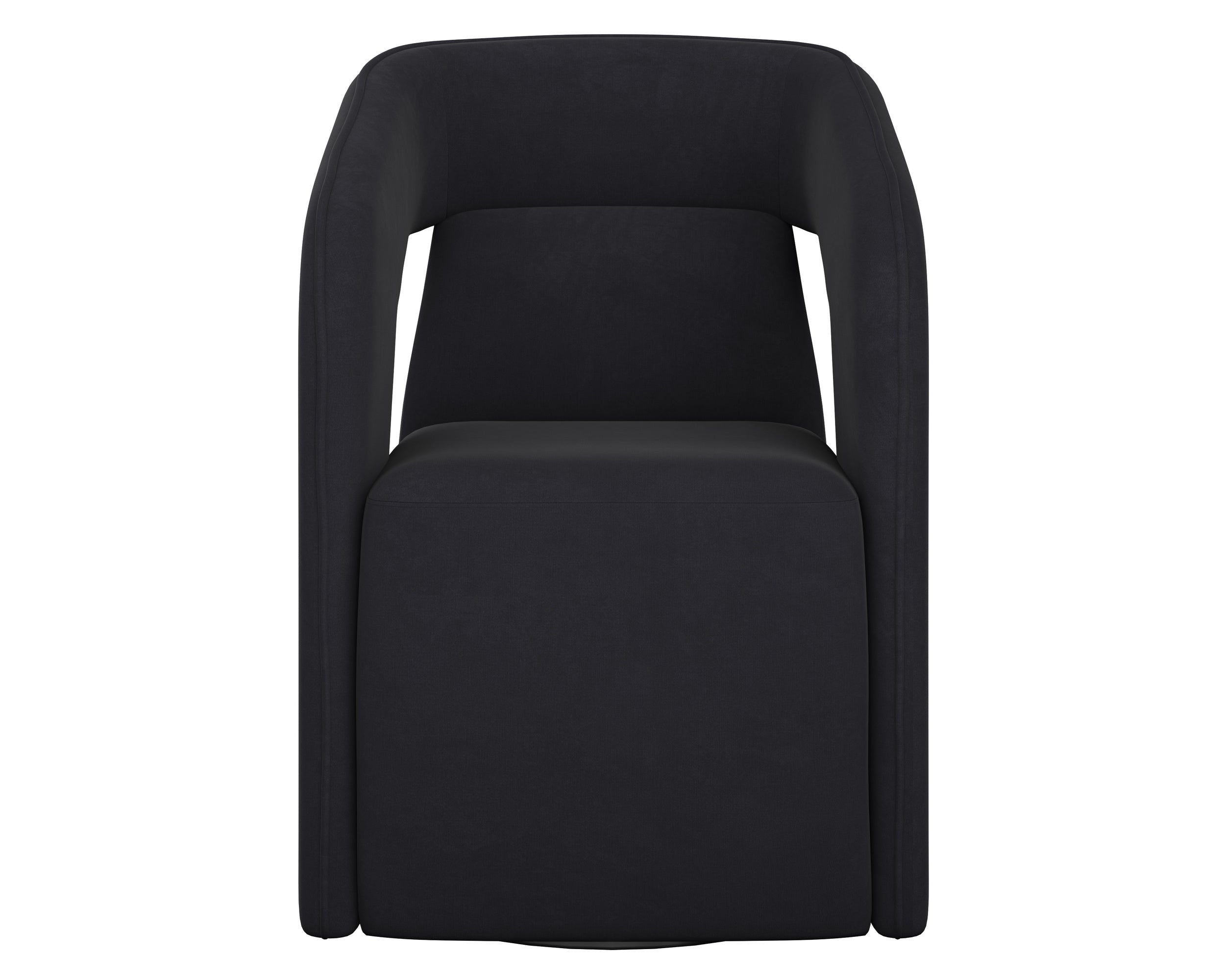 Kelric Wheeled Dining Armchair FURNITURE - dining chair Sunpan