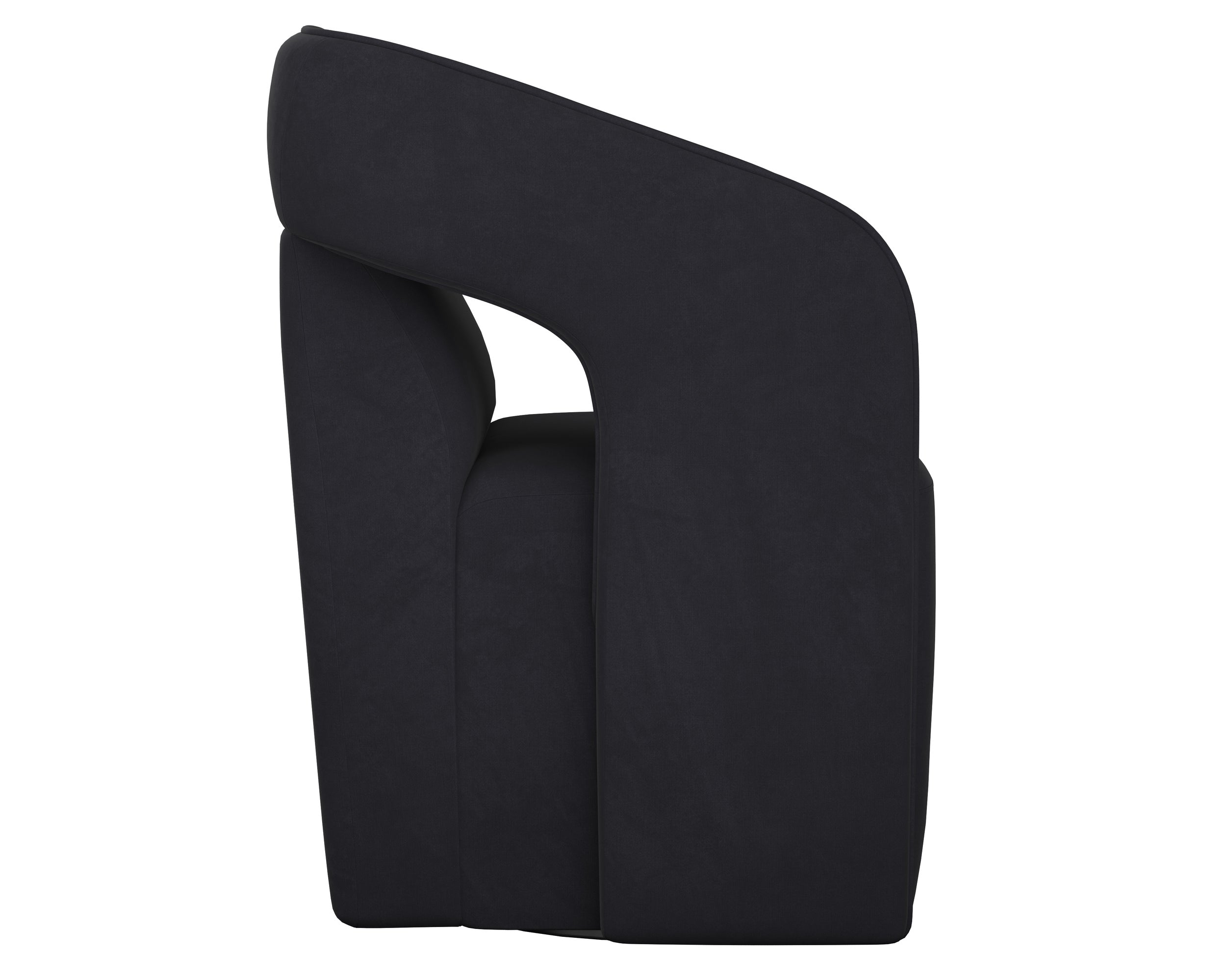 Kelric Wheeled Dining Armchair FURNITURE - dining chair Sunpan
