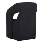 Kelric Wheeled Dining Armchair FURNITURE - dining chair Sunpan