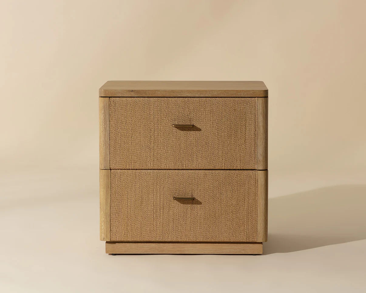 Etiron Nightstand FURNITURE - night stand Sunpan Natural